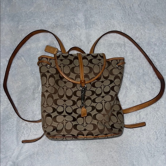Vintage coach backpack - Picture 1 of 4